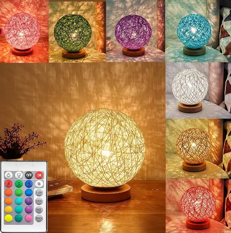 Już teraz: nowy towar w asortymencie sklepu - wielokolorowa rattanowa lampka!